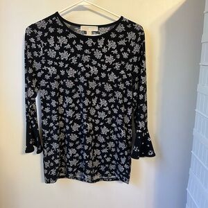 Michael Kors‎ flowered blouse